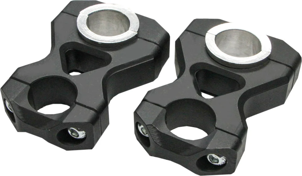 PRO ARMOR CRB2-BK Handlebar Riser Blocks - Adjustable Handlebar Riser for Enhanced Control and Comfort