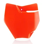 Acerbis Front Number Plate - Durable Body Protection for Powersports Vehicles