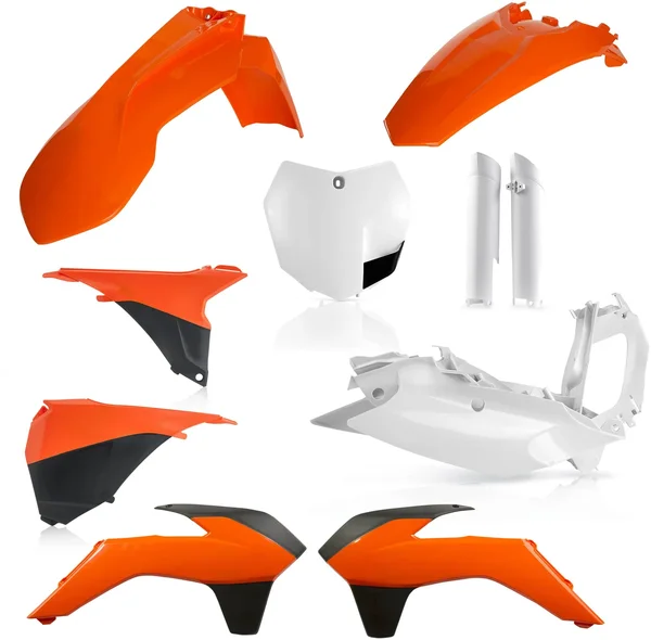 Acerbis 2449585226 Full Plastic Kit - Durable Motorcycle Body Protection with UV Resistance