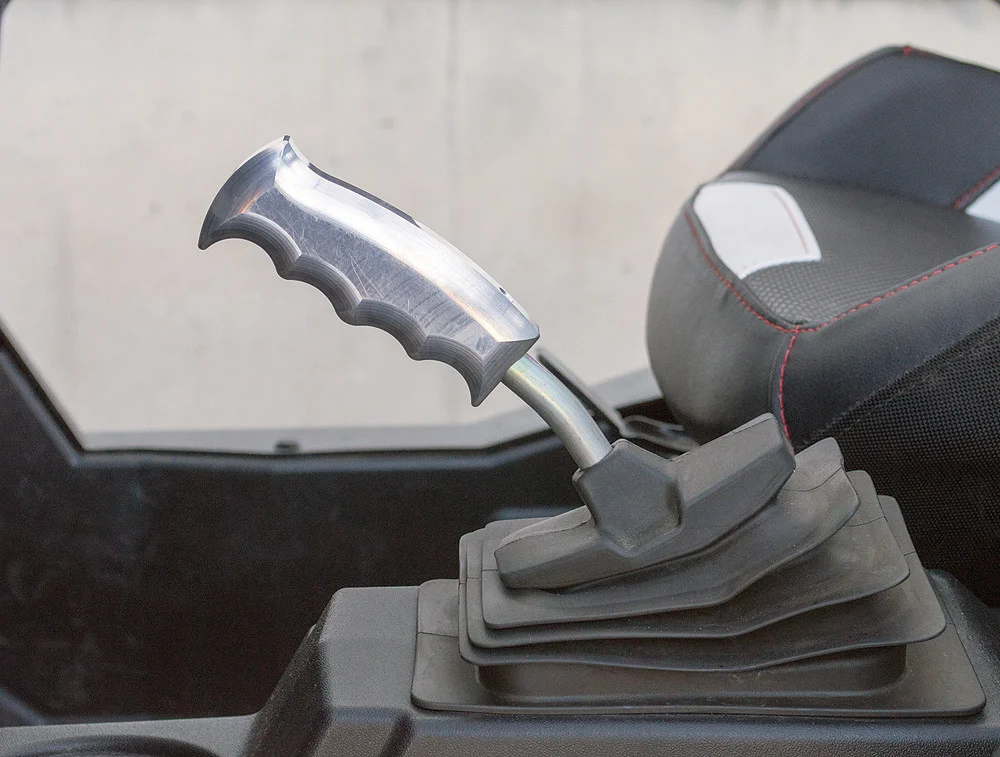 SLP Billet Pistol Grip Shifter Handle - Durable Aluminum Accessory for Powersports
