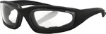BOBSTER Foamerz II Wraparound Sunglasses - Anti-Fog Polycarbonate Lenses for Riders