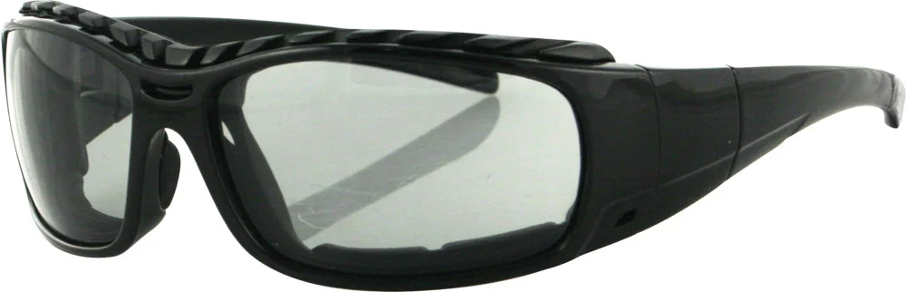 BOBSTER Gunner Sunglasses - Wrap-Around Photochromic Eyewear for Riders