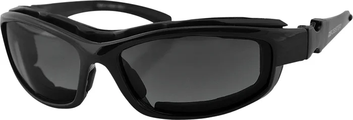 BOBSTER Road Hog II Convertible Sunglasses with Interchangeable Lenses - Eyewear for Riders