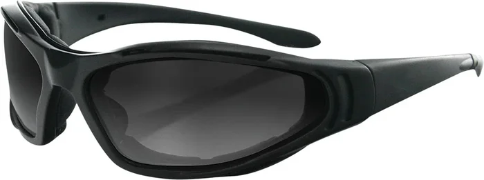 BOBSTER Raptor II Sunglasses - Matte Black Grilamid TR90 Frame with 3 Interchangeable Lenses
