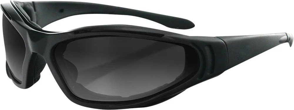 BOBSTER Raptor II Sunglasses - Matte Black Grilamid TR90 Frame with 3 Interchangeable Lenses