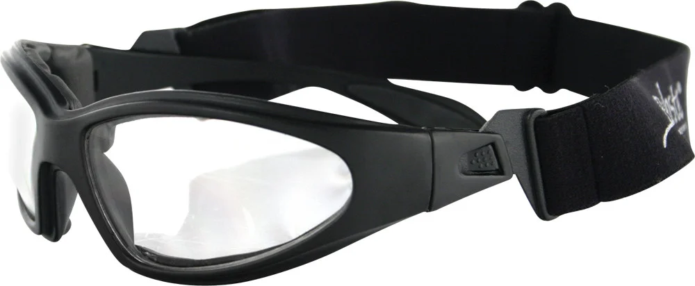 BOBSTER GXR001C Sunglasses - Wrap-Around Polycarbonate Frames with Detachable Strap for Riders