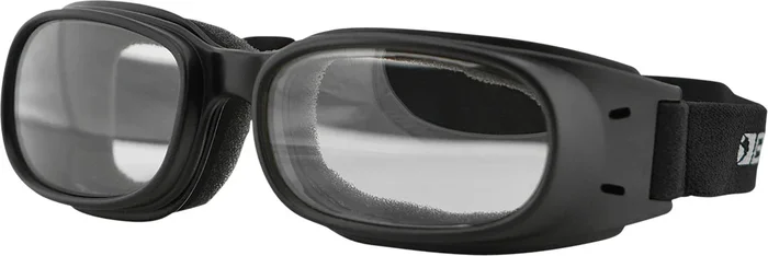 BOBSTER Piston Goggles - Aerodynamic Racing Eyewear with Anti-Fog Lenses