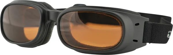 BOBSTER Piston Goggles - Aerodynamic Eyewear with Anti-Fog Lenses | Powersports Gear