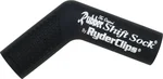 RYDER CLIPS RSS-BLACK Rubber Shift Sock - Durable Foot Control for Powersports