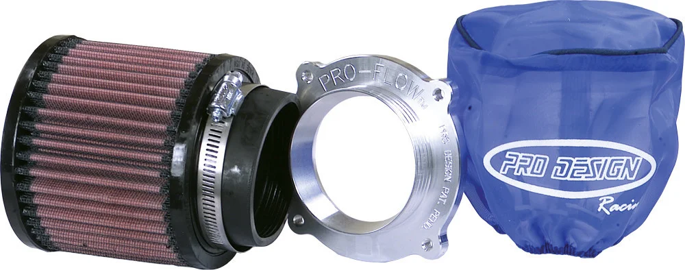 PRO DESIGN PD206C Pro Flow Pre-Filter Kit - High-Flow Air Filter for Powersports Vehicles