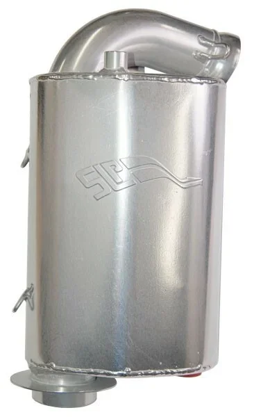 SLP Lightweight Silencer - Ceramic Coated Exhaust for Enhanced Performance & Durability