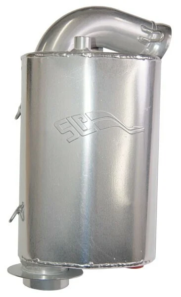 SLP Lightweight Silencer - Ceramic Coated Exhaust for Enhanced Performance & Durability