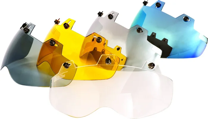 ECHO 3-Snap Shorty Shield - Durable Helmet Visor for ATV, UTV, and Motorcycle Riding