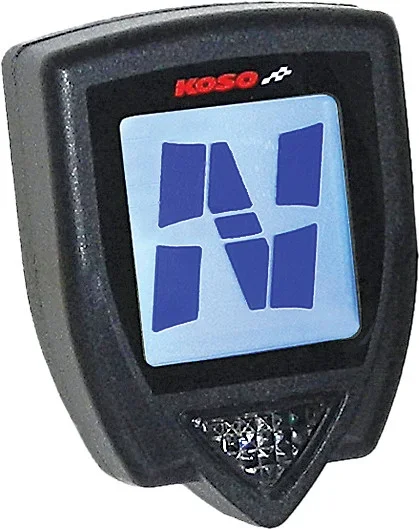 KOSO Digital Gear Indicator - High-Resolution Motorcycle Gauge for Accurate Gear Monitoring