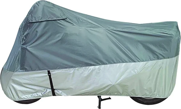 DOWCO Ultralite Plus Motorcycle Cover - Lightweight Weather-Resistant Storage Cover for All Motorcycles