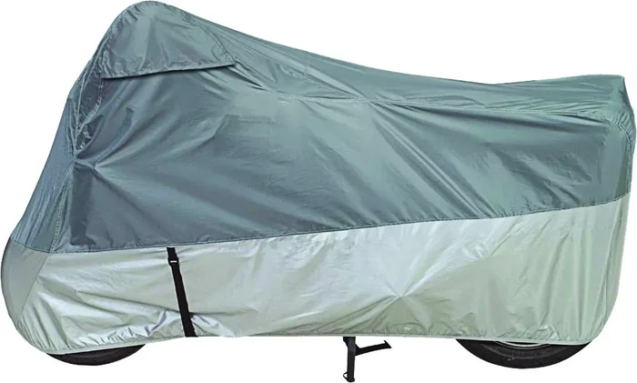 DOWCO Ultralite Plus Motorcycle Cover - Lightweight Weather-Resistant Storage Cover for All Motorcycle Models