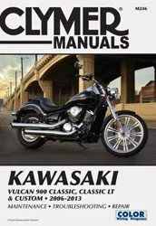 CLYMER CM246 Repair Manual - Detailed Motorcycle Maintenance Guide
