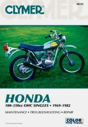 CLYMER CM315 Repair Manual - Detailed Guide for Motorcycle Maintenance