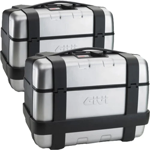 GIVI Trekker 46L Hard Luggage - Durable Adventure Touring Case with MONOKEY® Locking System