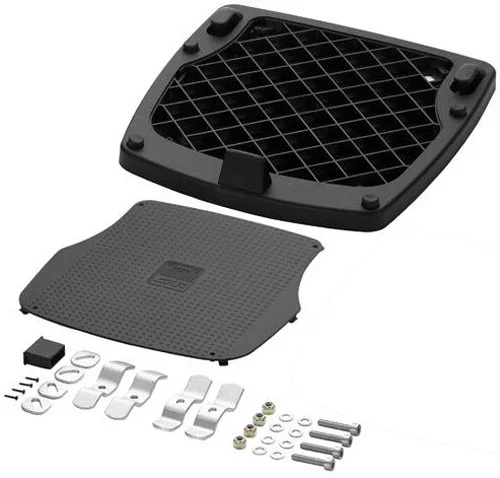 GIVI E251 Tkr Mounting Hardware - Durable Aluminum Brackets for Adventure Touring Cases