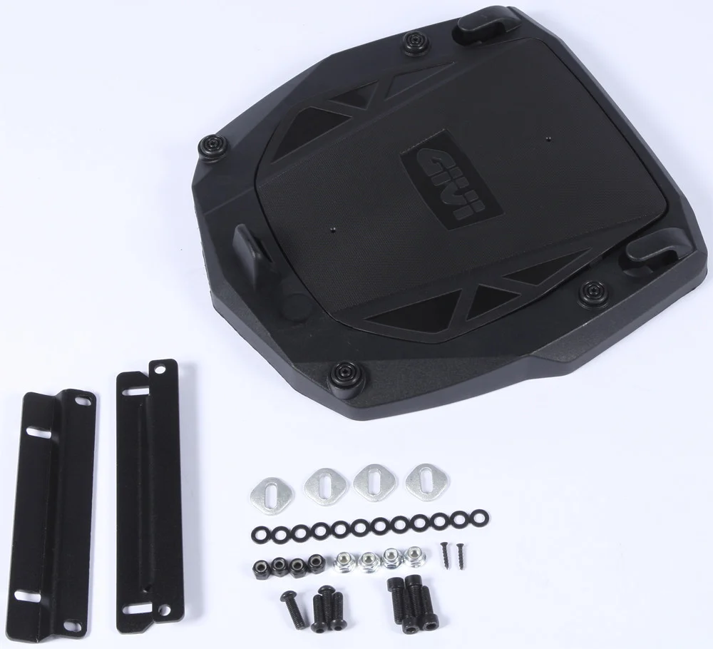 GIVI E528 Tkr Mounting Hardware - Durable Aluminum Brackets for Adventure Touring Cases