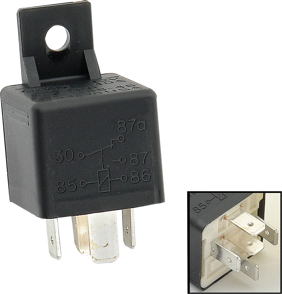 ACCEL 40116 Bosch Style Starter Relay - Reliable Electrical Component for Powersports Vehicles