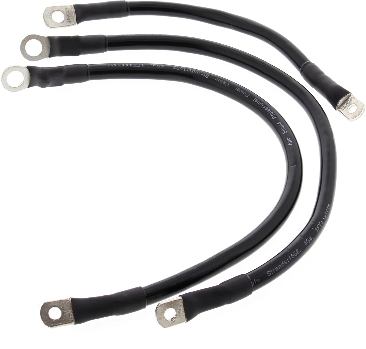 ALL BALLS Racing 79-3006-1 Battery Cable Kit - Heavy-Duty Electrical Connections for Powersports