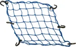 POWERTYE Adjustable Cargo Net with 6 Hooks - Durable Tie-Down Straps for Powersports
