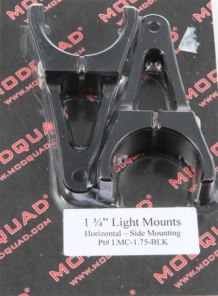 MODQUAD LMC-1.75-BLK Horizontal Light Clip Mount - Durable Mount for Powersports