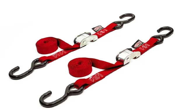 POWERTYE 1" Tie-Downs - Heavy-Duty Straps for Powersports Vehicles