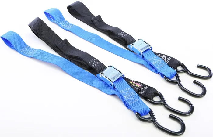POWERTYE 1 1/2" Fat Straps w/Soft Tye - Durable Tie-Downs for Powersports