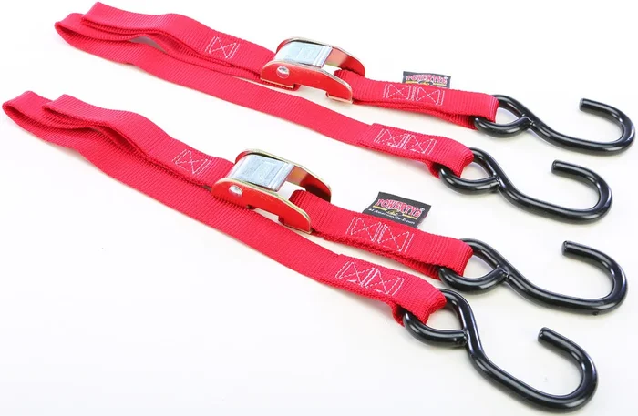 POWERTYE 22031 S-Hook PWC Tie-Downs - Durable Straps for Secure Watercraft Storage