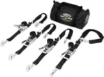 POWERTYE 2" x 6' UTV Trailer Kit with Twist Hooks & Nylon Straps - Heavy-Duty Tie-Downs for Secure Hauling