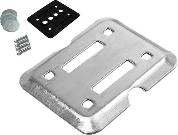 POWERTYE E-Track Floor Plate - Add 2 Mounting Points for Trailers & Towing
