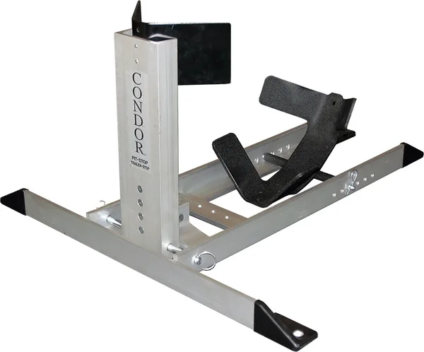 CONDOR PS-1500 Pit Stop Wheel Chock - Universal Motorcycle Trailer Towing Solution