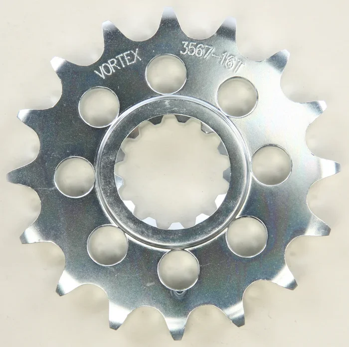 VORTEX 3567-16 Front C/S Steel Sprocket - Durable & Reliable Drivetrain Component