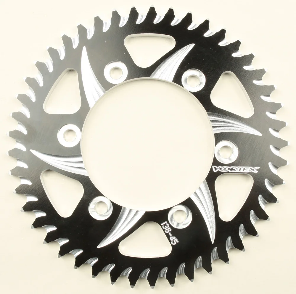 VORTEX 438ZK-45 CAT5 Rear Aluminum Sprocket - Durable & Lightweight for Powersports