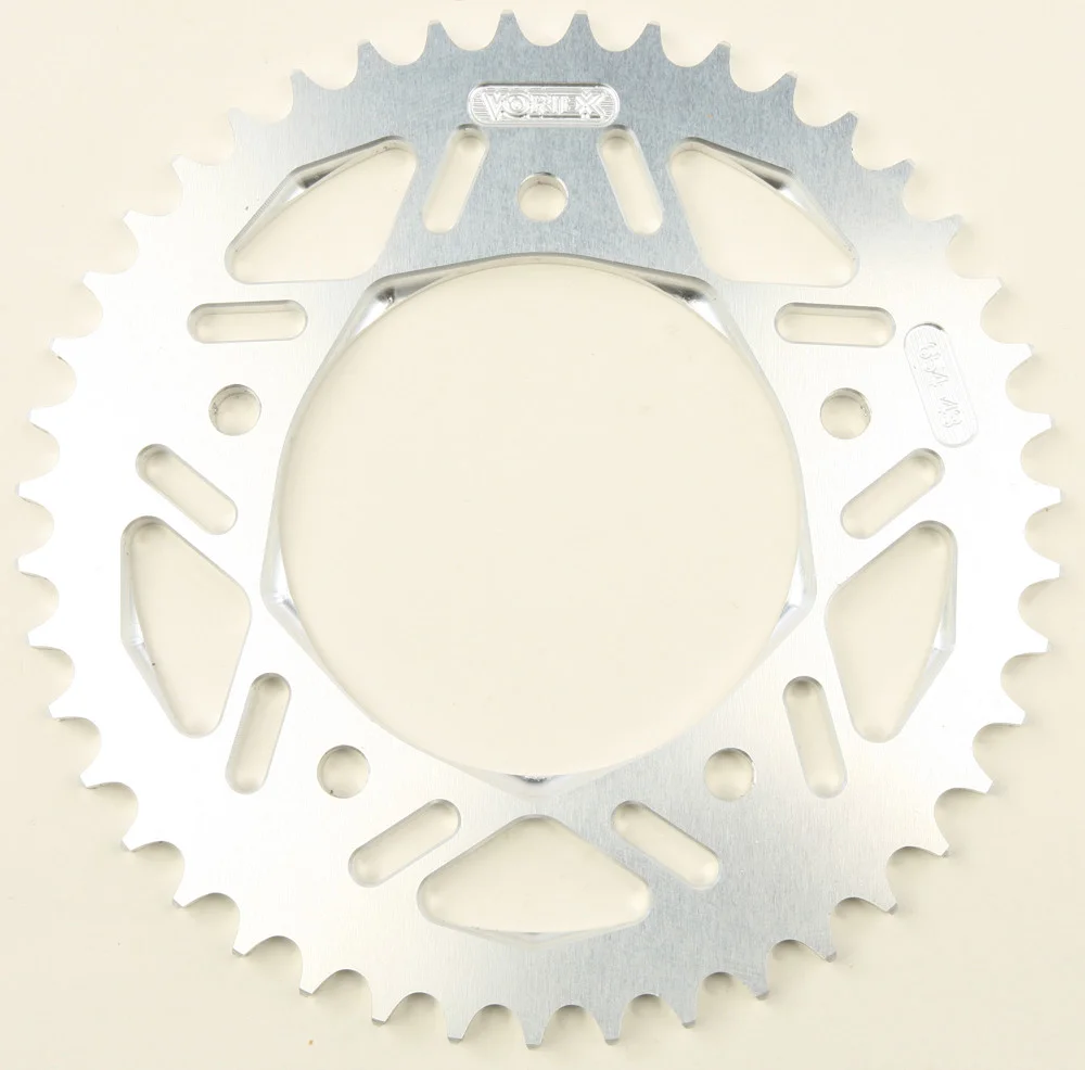 VORTEX 654-43 Standard Rear Aluminum Sprocket - Durable & Lightweight for Powersports