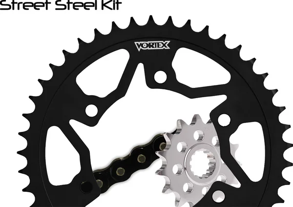 VORTEX CK4151 Performance Links Chain & Sprocket Kit - Durable & Efficient for Powersports Enthusiasts