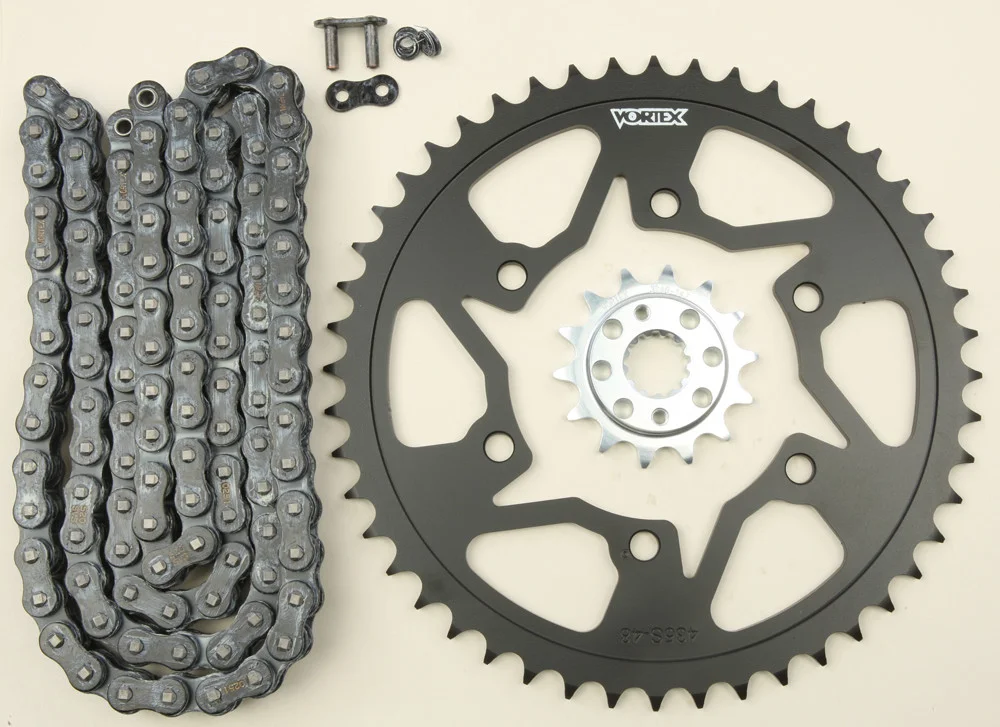 VORTEX CK4265 Performance Links Chain & Sprocket Kit - Durable, High-Torque for Powersports