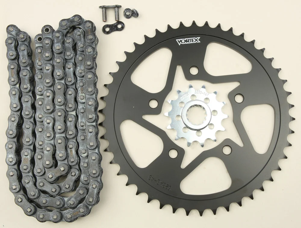 VORTEX CK6262 Performance Links Chain & Sprocket Kit - Durable & Efficient for Powersports