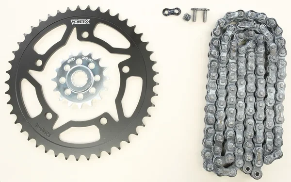 VORTEX CK6308 High-Torque Chain & Sprocket Kit - Durable ATV/UTV Replacement for Off-Road Performance