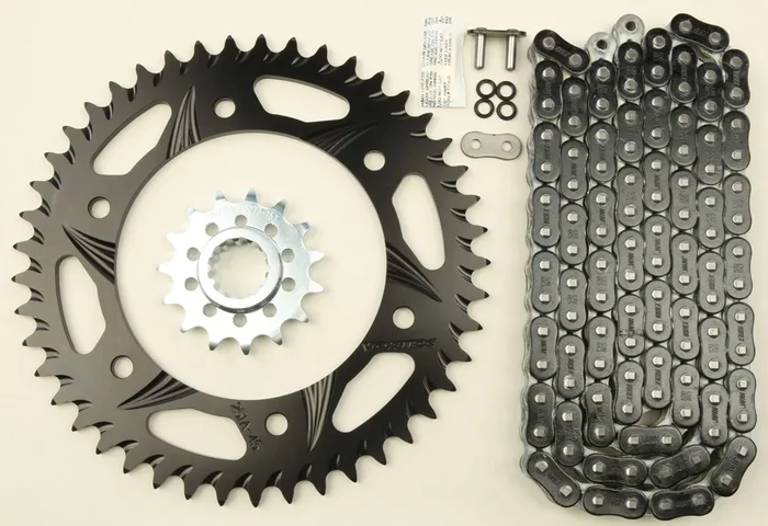 VORTEX CK6310 Performance Links Chain & Sprocket Kit - Durable, High-Torque for Off-Road & Street Use