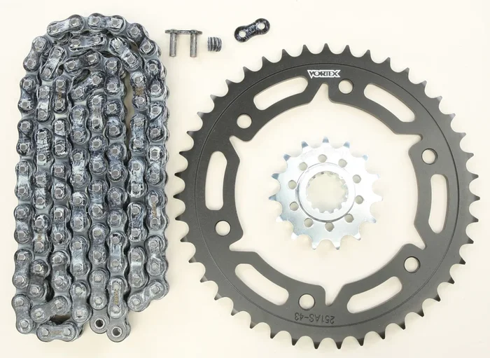VORTEX CK6341 High-Torque Performance Chain & Sprocket Kit for ATV/UTV - Durable Upgrade