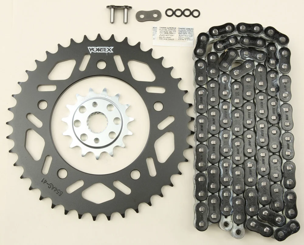 VORTEX CK6375 Performance Links Chain & Sprocket Kit - Durable & Efficient for Powersports