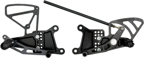 VORTEX RS602K Rear Foot Controls - Adjustable, Durable Powersports Footrest Set