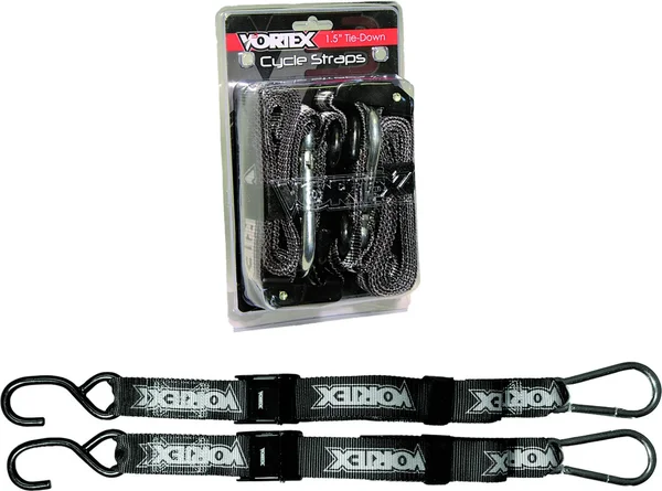 VORTEX TD122 Tie-Downs - Heavy-Duty Straps for Powersports Vehicles