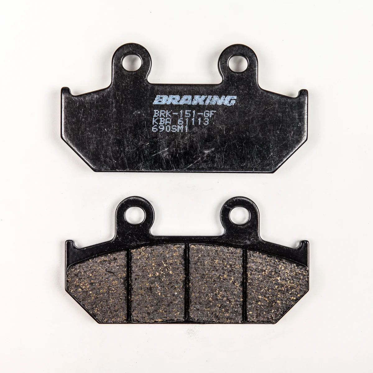 Braking 690SM1 Semi-Metallic Brake Pads - High-Performance Motorcycle Brake Pads