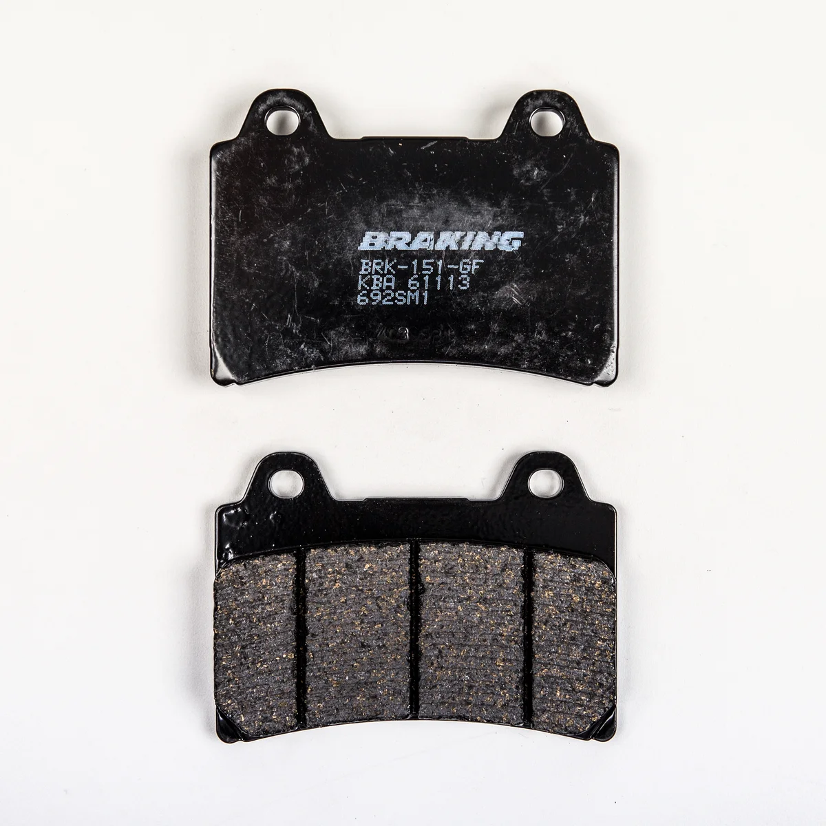 Braking 692SM1 Semi-Metallic Brake Pads - Durable, High-Performance Braking Solution for Powersports Vehicles