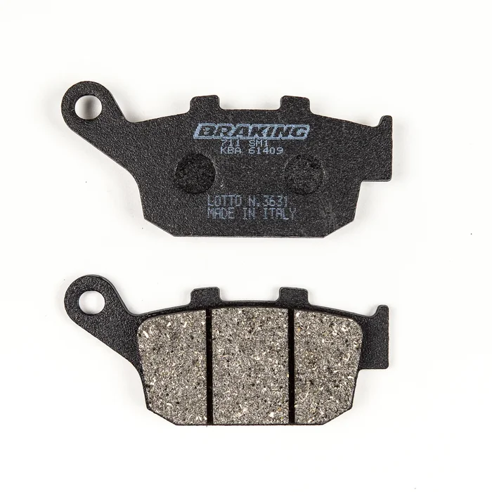 Braking 711SM1 Semi-Metallic Brake Pads - High-Performance Brakes for Powersports Vehicles
